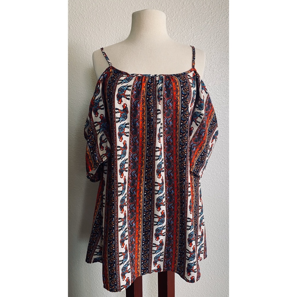 Elephant print dress